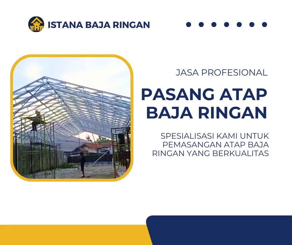 Jasa Pasang Atap Baja Ringan