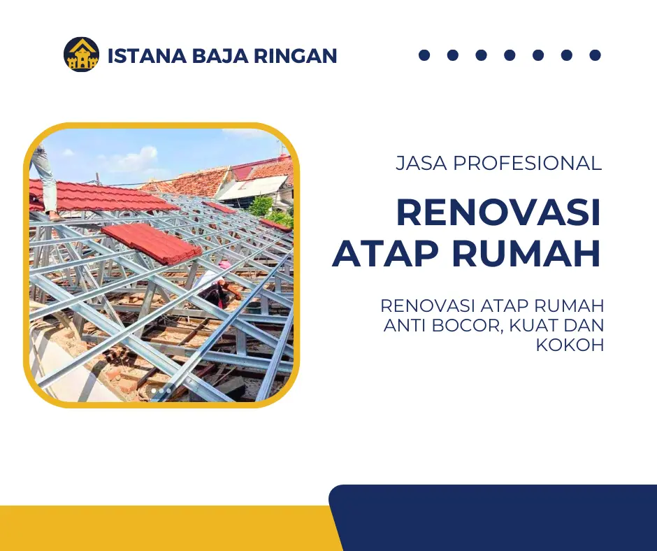Jasa Renvoasi Atap Rumah